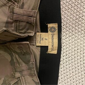 Democracy Khaki Camouflage Pants